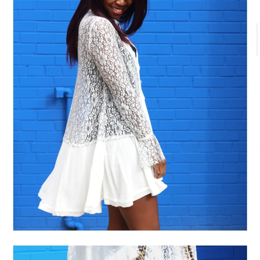 Free people Tell Tale White Dress - Picture 4 of 6
